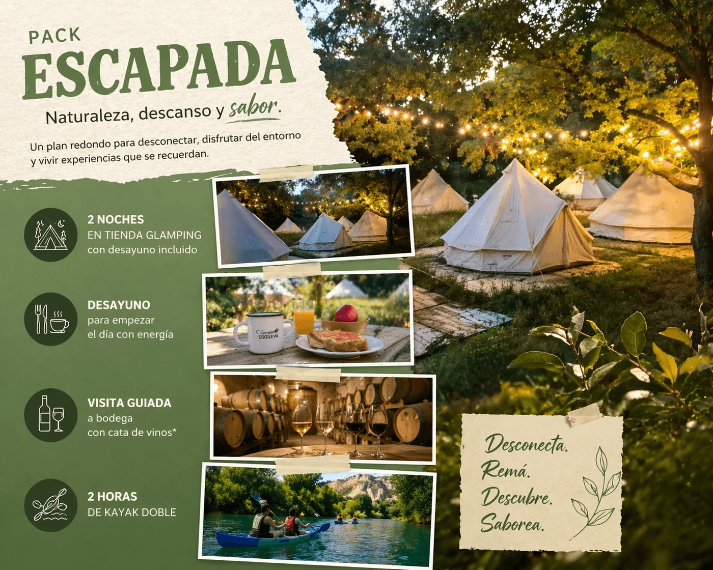 Pack Escapada