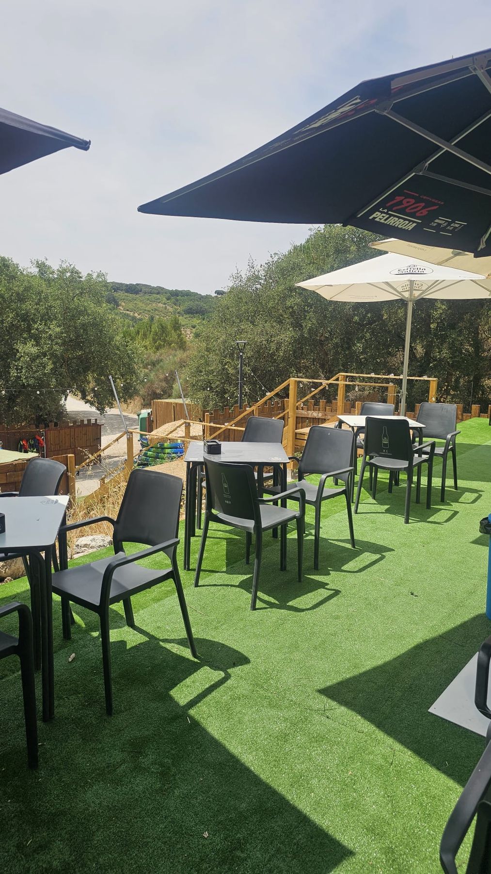 Terraza y restaurante